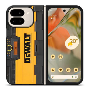DEWALT TOOL LOGO ICON BLUETOOTH RADIO Google Pixel 9 Pro Fold Case Cover