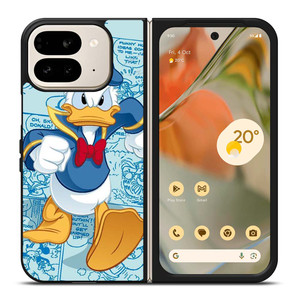 DISNEY DONALD DUCK COMIC Google Pixel 9 Pro Fold Case Cover DISNEY DONALD DUCK COMIC Google Pixel 9 Pro Fold Case Cover