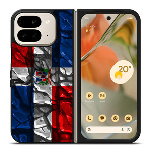 DOMINICAN REPUBLIC FLAG Google Pixel 9 Pro Fold Case Cover