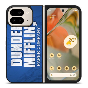 DUNDER MIFFLIN LOGO MARBLE Google Pixel 9 Pro Fold Case Cover