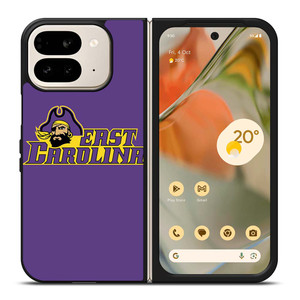 ECU EAST CAROLINA PIRATES UNIVERSITY FOOTBALL LOGO Google Pixel 9 Pro Fold Case Cover