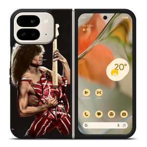 EDDIE VAN HALEN AND GUITAR Google Pixel 9 Pro Fold Case Cover