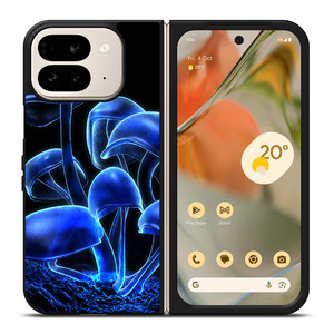 FANTASIA BLUE MUSHROOM Google Pixel 9 Pro Fold Case Cover