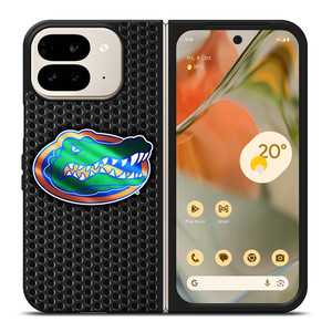 FLORIDA GATORS METAL ICON Google Pixel 9 Pro Fold Case Cover FLORIDA GATORS METAL ICON Google Pixel 9 Pro Fold Case Cover