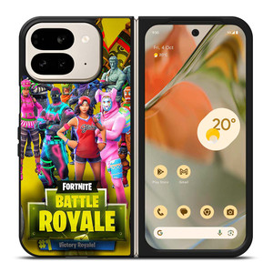 FORTNITE BATTLE ROYALE ALL CHARACTER Google Pixel 9 Pro Fold Case Cover