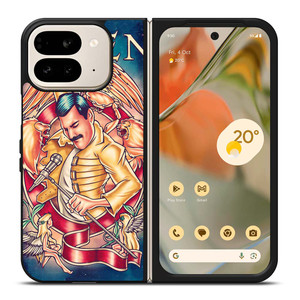 FREDDIE MERCURY QUEEN ART Google Pixel 9 Pro Fold Case Cover