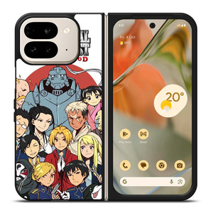 FULLMETAL ALCHEMIST BROTHERHOOD CHARACTER Google Pixel 9 Pro Fold Case Cover