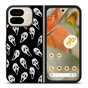 GHOST FACE PATTERN Google Pixel 9 Pro Fold Case Cover