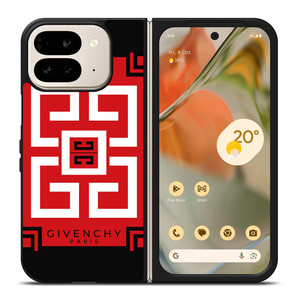 GIVENCHY PARIS RED LOGO Google Pixel 9 Pro Fold Case Cover