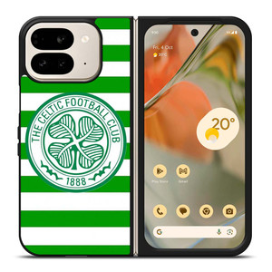 GLASGOW CELTIC FC LOGO SCOTLAND FOOTBALL CLUB Google Pixel 9 Pro Fold Case Cover