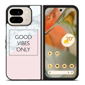 GOOD VIBES ONLY MARBLE Google Pixel 9 Pro Fold Case Cover