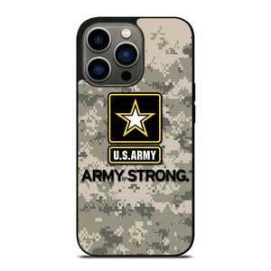 US ARMY ARMY STRONG CAMO iPhone 13 Pro Case Cover