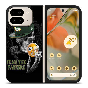 GREEN BAY PACKERS SKULL Google Pixel 9 Pro Fold Case Cover