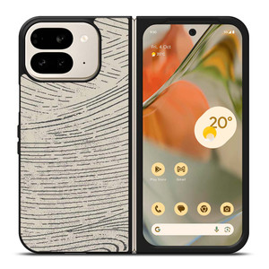 HAND DRAWING WAVES PATTERN Google Pixel 9 Pro Fold Case Cover