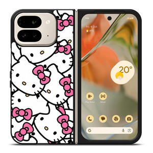 HELLO KITTY FACE COLLAGE Google Pixel 9 Pro Fold Case Cover