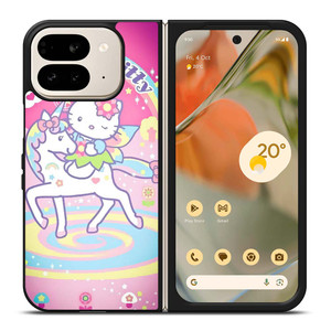 HELLO KITTY UNICORN CUT Google Pixel 9 Pro Fold Case Cover