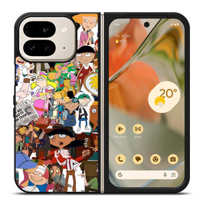 HEY ARNOLD COLLAGE Google Pixel 9 Pro Fold Case Cover