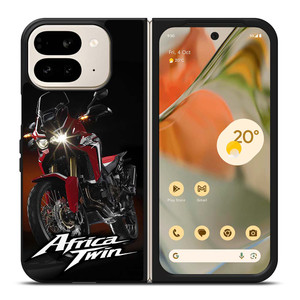 HONDA AFRICA TWIN MOTORCYCLE Google Pixel 9 Pro Fold Case Cover
