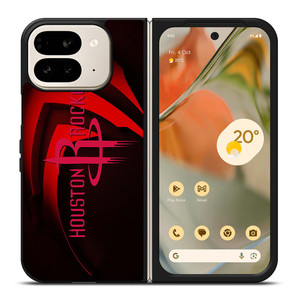 HOUSTON ROCKETS LOGO NBA Google Pixel 9 Pro Fold Case Cover