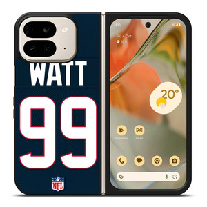 HOUSTON TEXANS JAMES WATT 99 Google Pixel 9 Pro Fold Case Cover