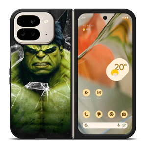 INCREDIBLE HULK CRACKS GLASS Google Pixel 9 Pro Fold Case Cover