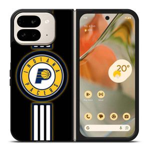 INDIANA PACERS STRIPE LOGO Google Pixel 9 Pro Fold Case Cover