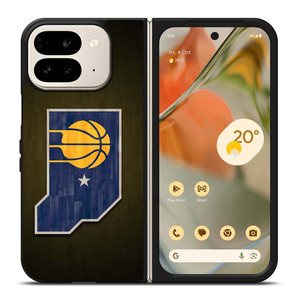 INDIANA PACERS WOODEN LOGO Google Pixel 9 Pro Fold Case Cover