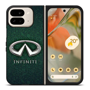 INFINITI CAR LOGO GREEN PATTERN Google Pixel 9 Pro Fold Case Cover
