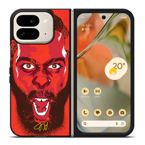 JAMES HARDEN HOUSTON ROCKET FACE Google Pixel 9 Pro Fold Case Cover