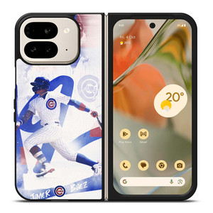 JAVIER BAEZ CHICAGO CUBS 2 Google Pixel 9 Pro Fold Case Cover