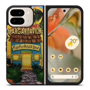 JIMMY BUFFETT MARGARITAVILLE FLIP FLOP Google Pixel 9 Pro Fold Case Cover
