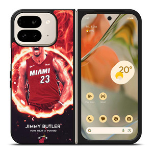 JIMMY BUTLER CHICAGO BULLS NBA Google Pixel 9 Pro Fold Case Cover