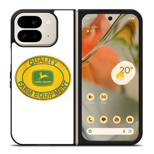 JOHN DEERE TRACTOR LOGO FARM EQUIPMENT Google Pixel 9 Pro Fold Case Cover