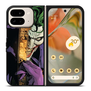 JOKER WITH FILM DC BATMAN CARTOON Google Pixel 9 Pro Fold Case Cover