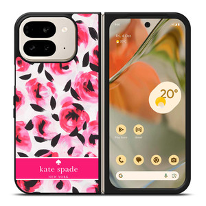KATE SPADE NEW YORK PINK ROSE Google Pixel 9 Pro Fold Case Cover