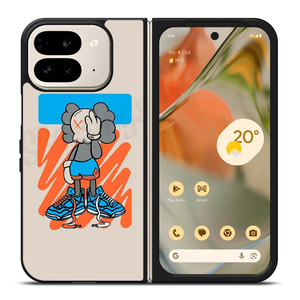 KAWS AIR JORDAN MASCOT Google Pixel 9 Pro Fold Case Cover