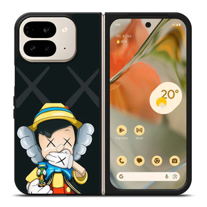 KAWS PINOCCHIO Google Pixel 9 Pro Fold Case Cover