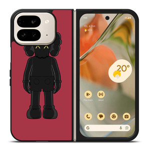 KAWS RED COMPANION Google Pixel 9 Pro Fold Case Cover