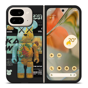 KAWS ROBOT BEAR MASA Google Pixel 9 Pro Fold Case Cover