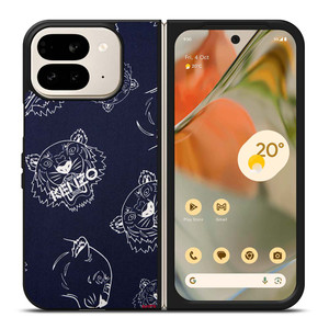 KENZO PARIS TIGER COLLAGE Google Pixel 9 Pro Fold Case Cover