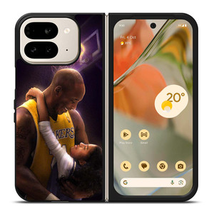 KOBE BRYANT AND GIGI BRYANT Google Pixel 9 Pro Fold Case Cover KOBE BRYANT AND GIGI BRYANT Google Pixel 9 Pro Fold Case Cover