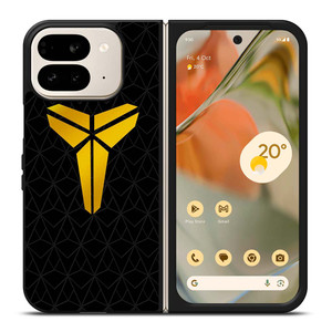 KOBE BRYANT GOLD GEOMETRIC PATTERN Google Pixel 9 Pro Fold Case Cover