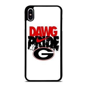 UNIVERSITY OF GEORGIA BULLDOGS ART iPhone XS Max Case Cover