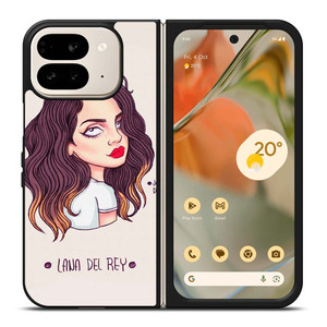LANA DEL REY CARTOON Google Pixel 9 Pro Fold Case Cover