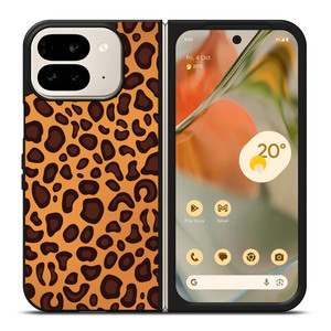 LEAPARD BROWN PATTERN Google Pixel 9 Pro Fold Case Cover