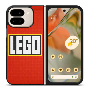 LEGO LOGO RED Google Pixel 9 Pro Fold Case Cover LEGO LOGO RED Google Pixel 9 Pro Fold Case Cover