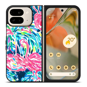 LILLY PULITZER FLAMINGO Google Pixel 9 Pro Fold Case Cover