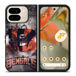 LOGO CINCINNATI BENGALS NFL FOOTBALL TEAM Google Pixel 9 Pro Fold Case Cover LOGO CINCINNATI BENGALS NFL FOOTBALL TEAM Google Pixel 9 Pro Fold Case Cover