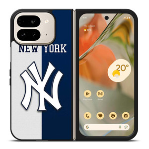 LOGO NEW YORK YANKEES BASEBALL CLUB ICON Google Pixel 9 Pro Fold Case Cover LOGO NEW YORK YANKEES BASEBALL CLUB ICON Google Pixel 9 Pro Fold Case Cover