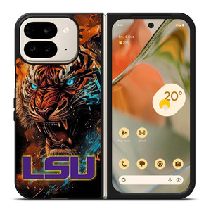 LSU TIGERS ICON LOUISIANA STATE UNIVERSITY LOGO Google Pixel 9 Pro Fold Case Cover